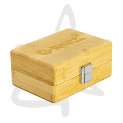 Boite de rangement CBD "Bamboo Storage Box" 14x10x6 - G-ROLLZ - Boîte à tabac