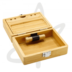 Boite de rangement CBD "Bamboo Storage Box" 14x10x6 - G-ROLLZ - Boîte à tabac