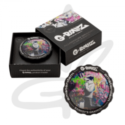 Grinder Banksy "Praying boy" 3 parties 53mm - G-Rollz - Grinder Weed