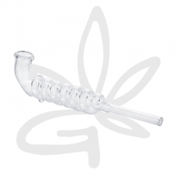 Pipe en verre Spirale 17cm - KAWUM 02915