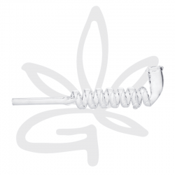 Pipe en verre Spirale 17cm - KAWUM 02915