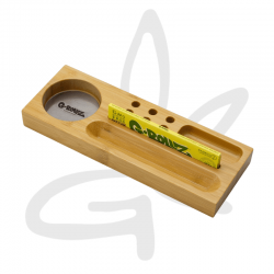 Plateau à rouler 7.5x20 "Bamboo Rolling Tray" - G-ROLLZ