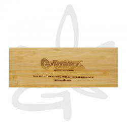 Plateau à rouler 7.5x20 "Bamboo Rolling Tray" - G-ROLLZ