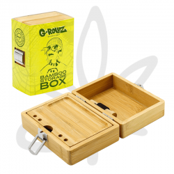 Boite de rangement CBD "Bamboo Storage Box" 14x10x6 - G-ROLLZ - Boîte à tabac