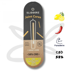1 Joint Core Super Lemon Haze 58% CBD - Slidderz - Concentré CBD