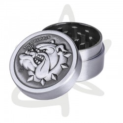 Metal Grinder The Bulldog Original 35mm 2 parties - The Bulldog - Grinder Weed