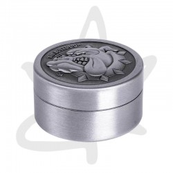 Metal Grinder The Bulldog Original 35mm 2 parties - The Bulldog - Grinder Weed