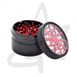 Metal Grinder Storm Red 63mm 4 pièces – Grind Pro - Grinder Weed