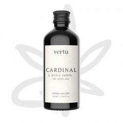 Huile de massage CBD corporelle Cardinal - Vertu - Cosmétique CBD