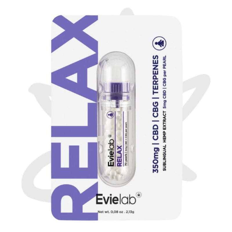 Gelule CBD Relax - Evielab - Santé et bien être CBD