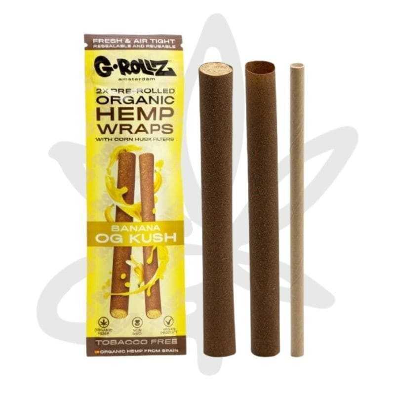 Blunt pré roulé "Banana Og Kush" x2 - G-ROLLZ