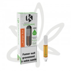 Cartouche CBD vape pen Orange Bud 250mg CBD 0.5ml - Kanavape - E liquide CBD