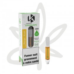 Cartouche CBD vape pen Mango Kush 250mg CBD 0.5ml - Kanavape - E liquide CBD