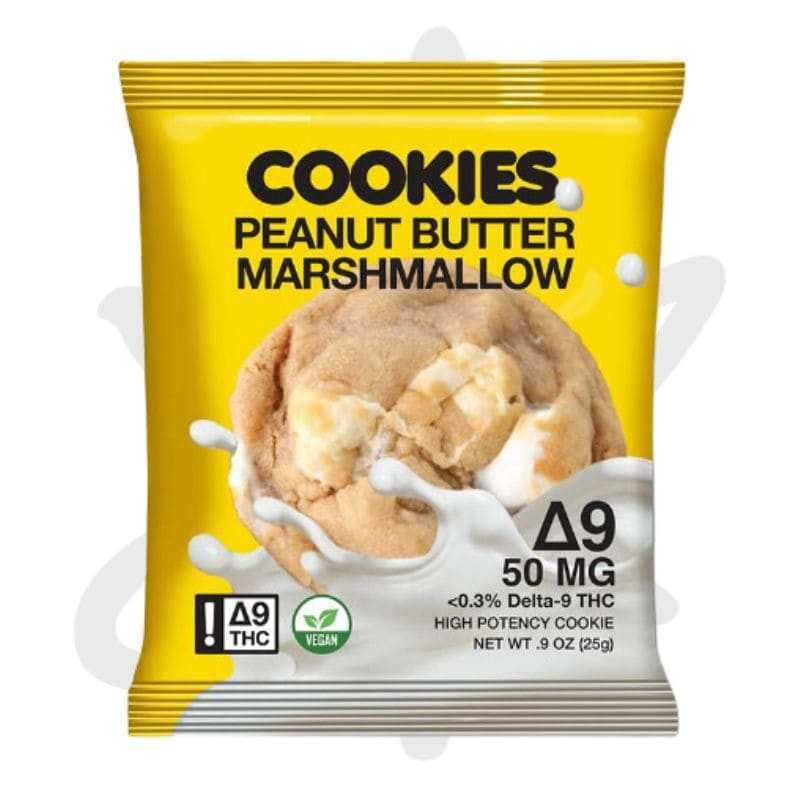 Cookie THC Delta 9 Peanuts Butter Marshmallow 25mg - Sweet Life - Edibles