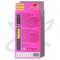 PUUD Sexy Candy 100mg CBD Full Spectrum 600 Puffs - Marie Jeanne - Puff CBD recheargeable