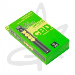 PUUD Amnesia 100mg CBD Full Spectrum 600 Puffs - Marie Jeanne - Puff CBD recheargeable