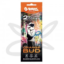 Blunt pré roulé "Banksy Orange Bud" x2 - G-ROLLZ - Feuille à rouler