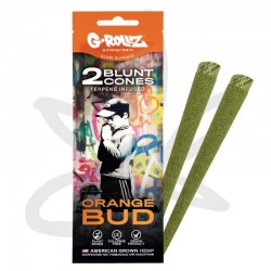 Blunt pré roulé "Banksy Orange Bud" x2 - G-ROLLZ - Feuille à rouler