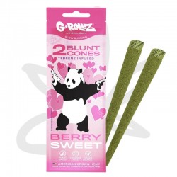 Blunt pré roulé "Banksy Berry Sweet" x2 - G-ROLLZ - Feuille à rouler