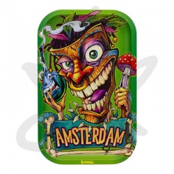  Plateau a rouler Amsterdam mask 17.5x27.5 - G-ROLLZ