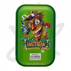  Plateau a rouler Amsterdam mask 17.5x27.5 - G-ROLLZ