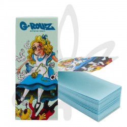 Filtres carton Bleu Alice x50 - G-ROLLZ - Toncs