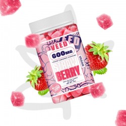 Gummies THC Strawberries 600mg delta 9 THC x60 - VEED - Edibles