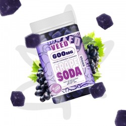 Gummies THC Grape Soda 600mg delta 9 THC x60 - VEED - Edibles