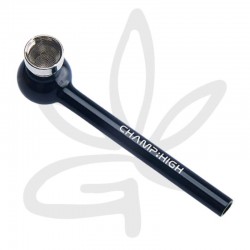 Pipe en verre noire - Champ High - Pipe weed