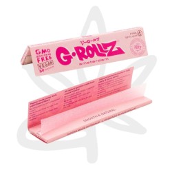 Feuille à rouler lightly dyed pink king size slim - G rollz - Accessoires cannabis