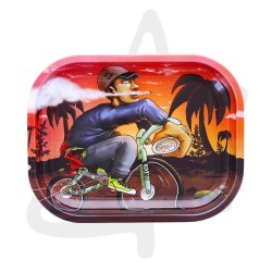 Plateau à rouler Cycling 14 x 28cm - Beuz - Accessoires cannabis