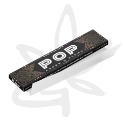 Feuilles à rouler "POP" Black Paper O Plomo king size slim x32 - PRT LAB - Accessoires cannabis