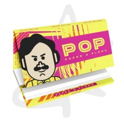 Feuilles à rouler "POP" Paper O Plomo Pablo Escobar x32 - PRT LAB - Accessoires cannabis