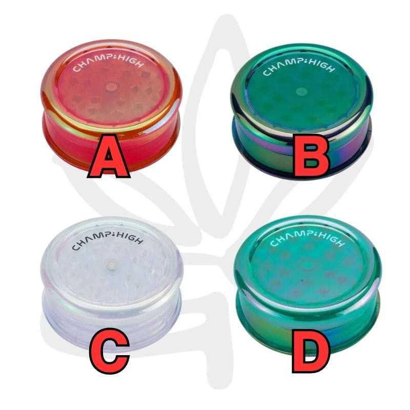 Grinder plastique rainbow 3 parts 61mn - Champ high