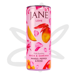 Canette "Aphrodisiac" 25cl | Mangue, Poivre, Rose + MACA & Damiana - Jane