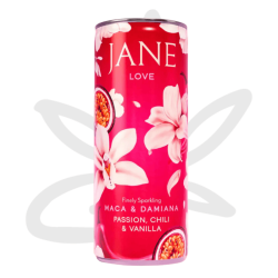 Canette 25 cl JANE Aphrodisiac - Passion, Piment, Vanille & MACA, Damiana