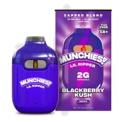 Vape Munchies "Blackberry Kush" 2g 10-OH-HHC + 10-OH-HHCP - Lil Ripper