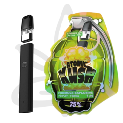 Kit Vape 700 puff Formule explosive "Atomic kush" 75% 10-OH-HHC, CBD, CBN, CBG, CBC