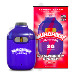 Vape Munchies "Strawberry Splash" 2g 10-OH-HHC + 10-OH-HHCP - Lil Ripper