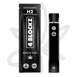 Vape Lemon haze 95% H2 Superior blend - 4 Blockz