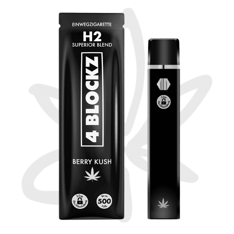 Vape Berry Kush 95% 10-OH-HHC - 4 Blockz