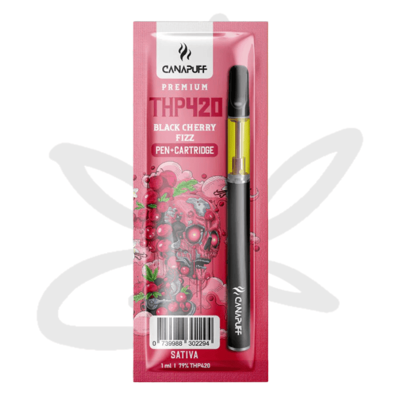 Puff THP 420 79% "Black Cherry Fizz" 1 ML (rechargeable) - Canapuff