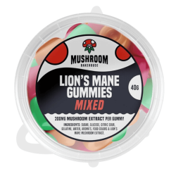 Lion's Mane Gummies Mixed 40g - Mushroom Bakehouse