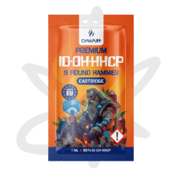 Cartouche 10-OH-HHCP 95% "9 Pound Hammer" 1ml 300 puffs - Canapuff