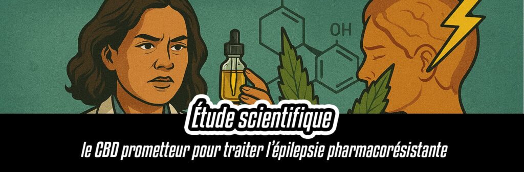 Étude scientifique le CBD prometteur pour traiter l’épilepsie pharmacorésistante (1)